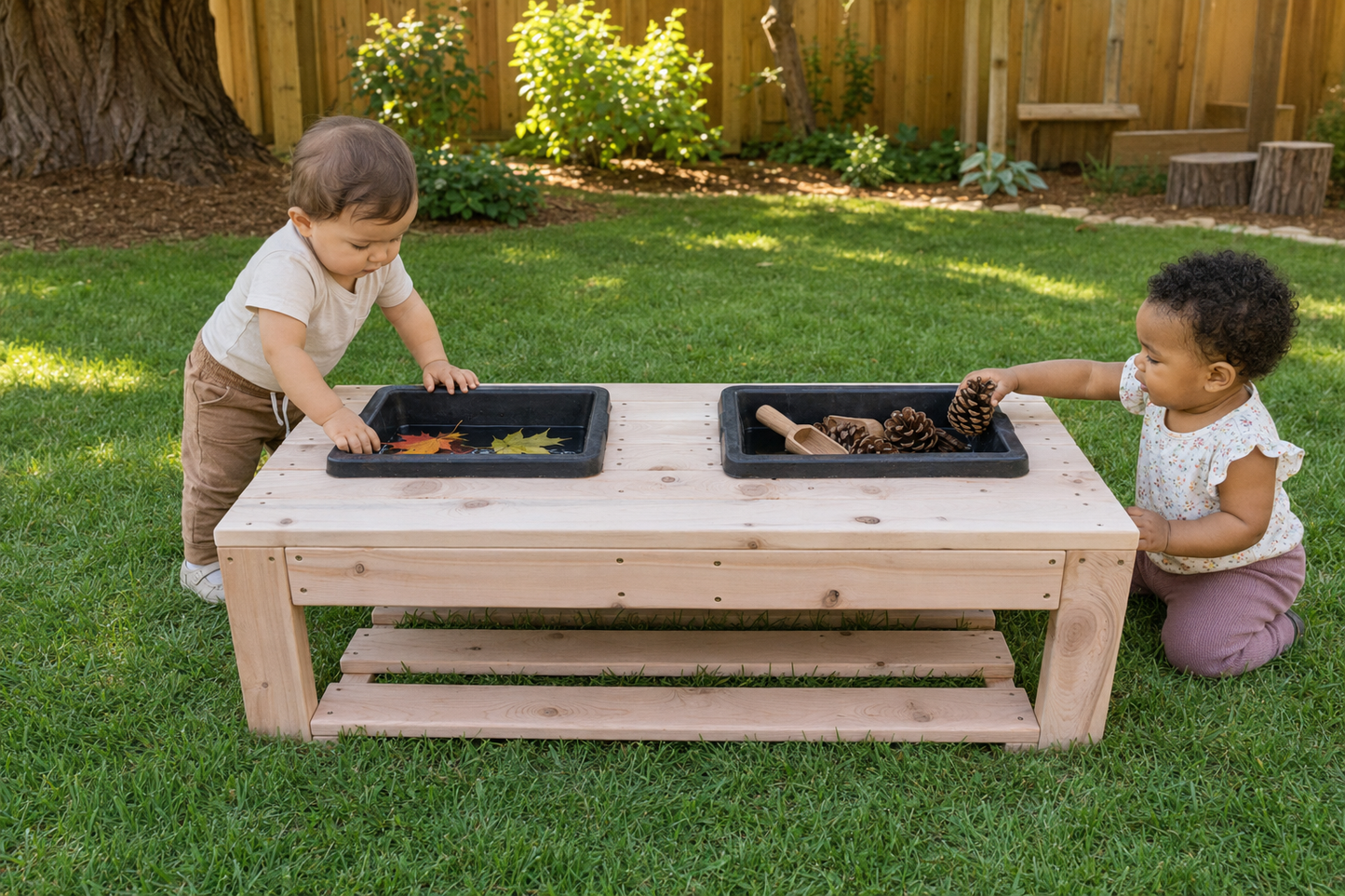 Table sensorielle pour poupons