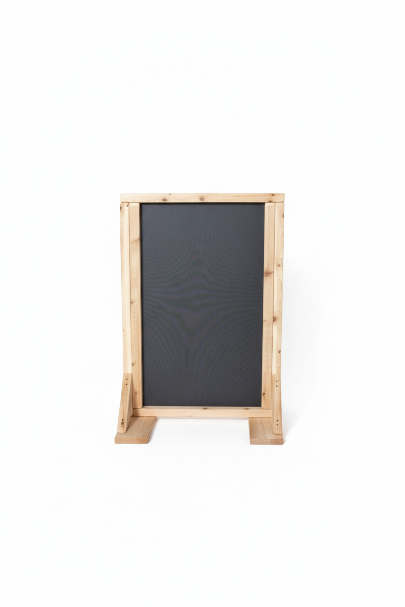 Double-sided outdoor board