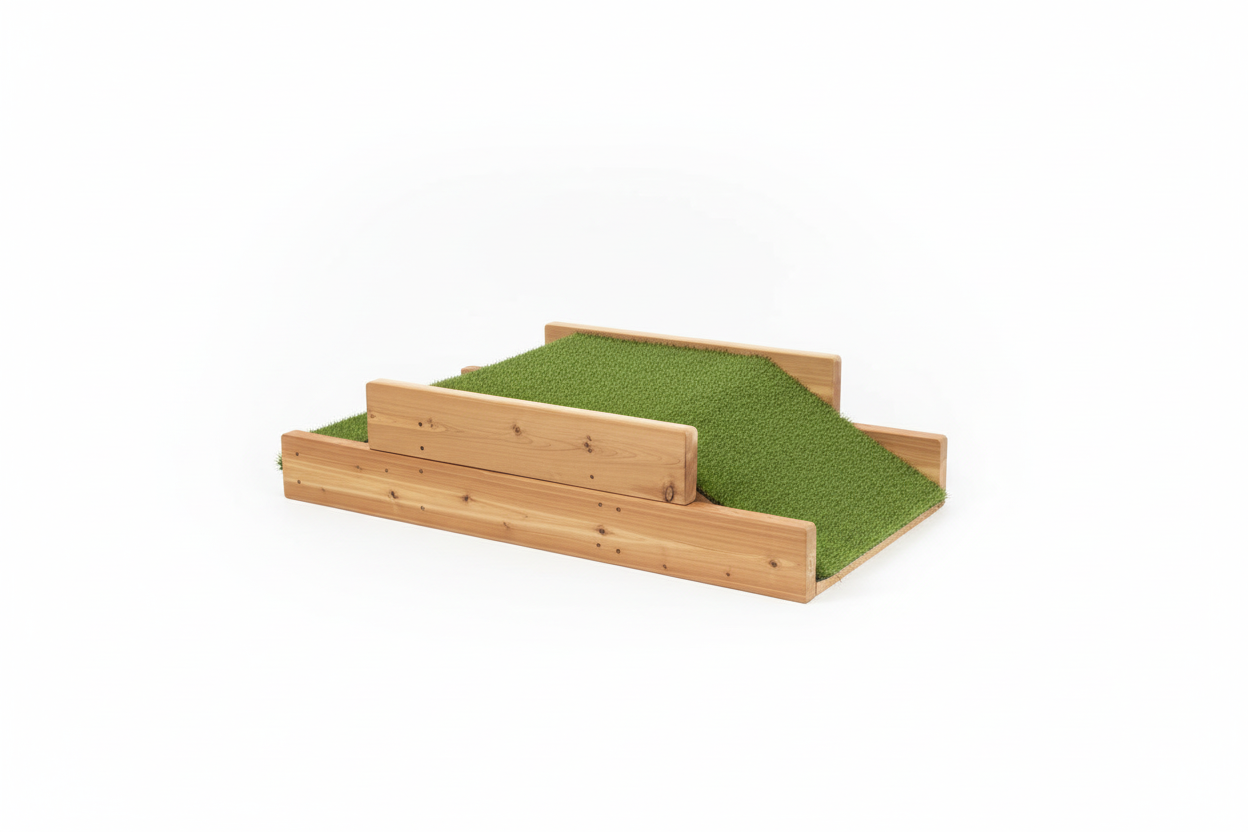 Rampe en bois pour poupons