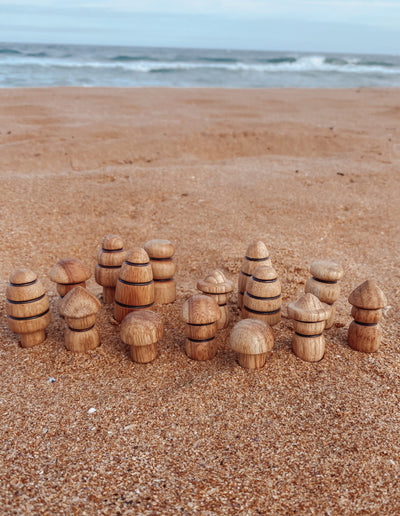 Figurines en bois | Monde miniature