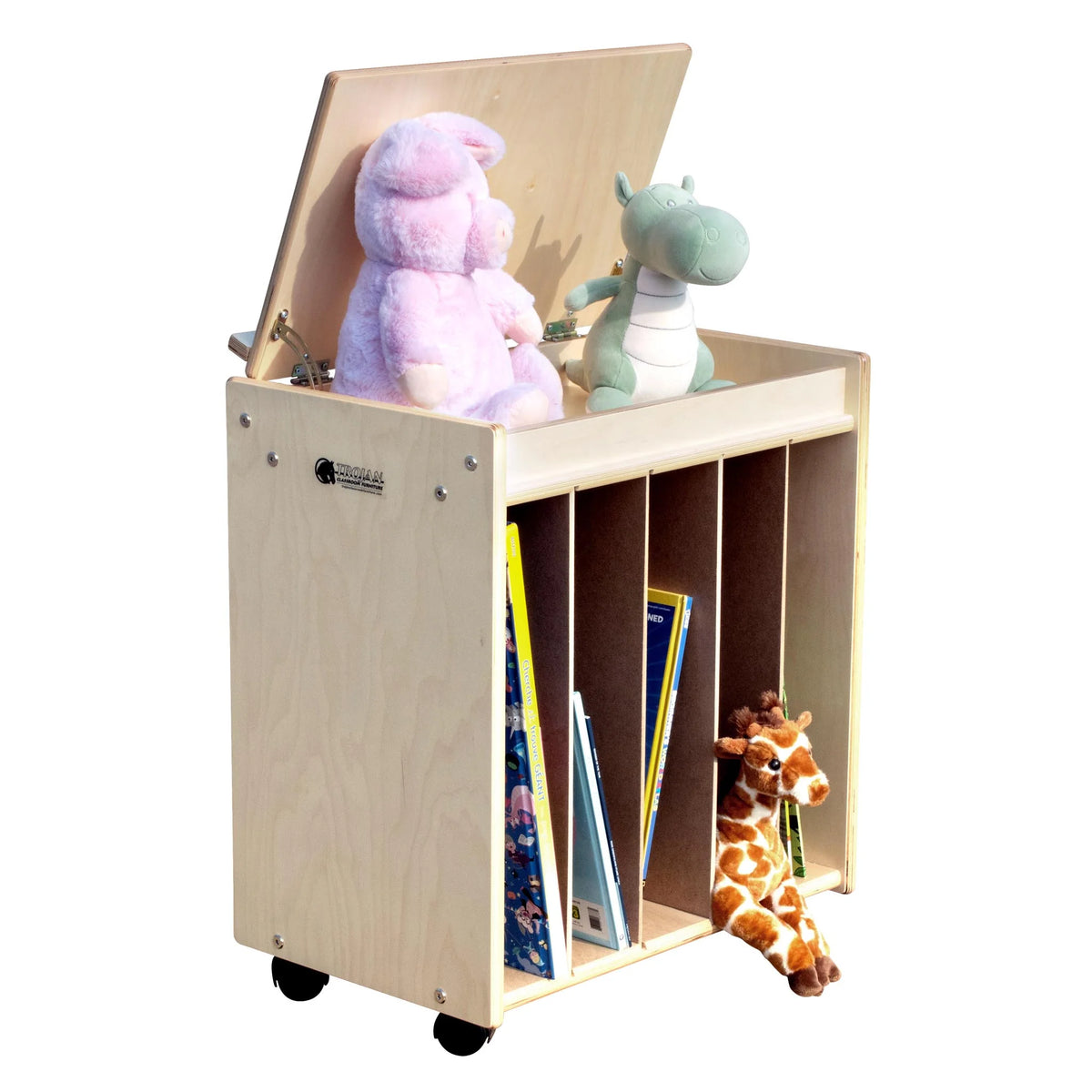 Chevalet pour grands livres avec tableau blanc