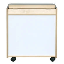 Chevalet pour grands livres avec tableau blanc