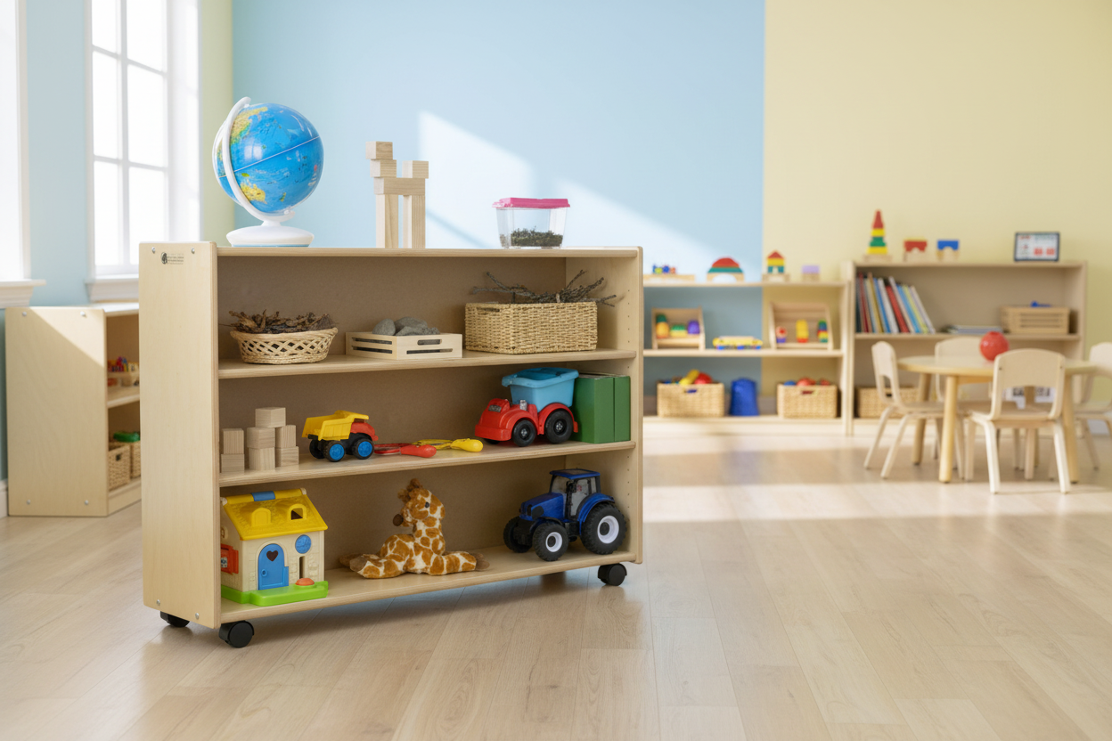 Meuble de rangement - Étagères réglables