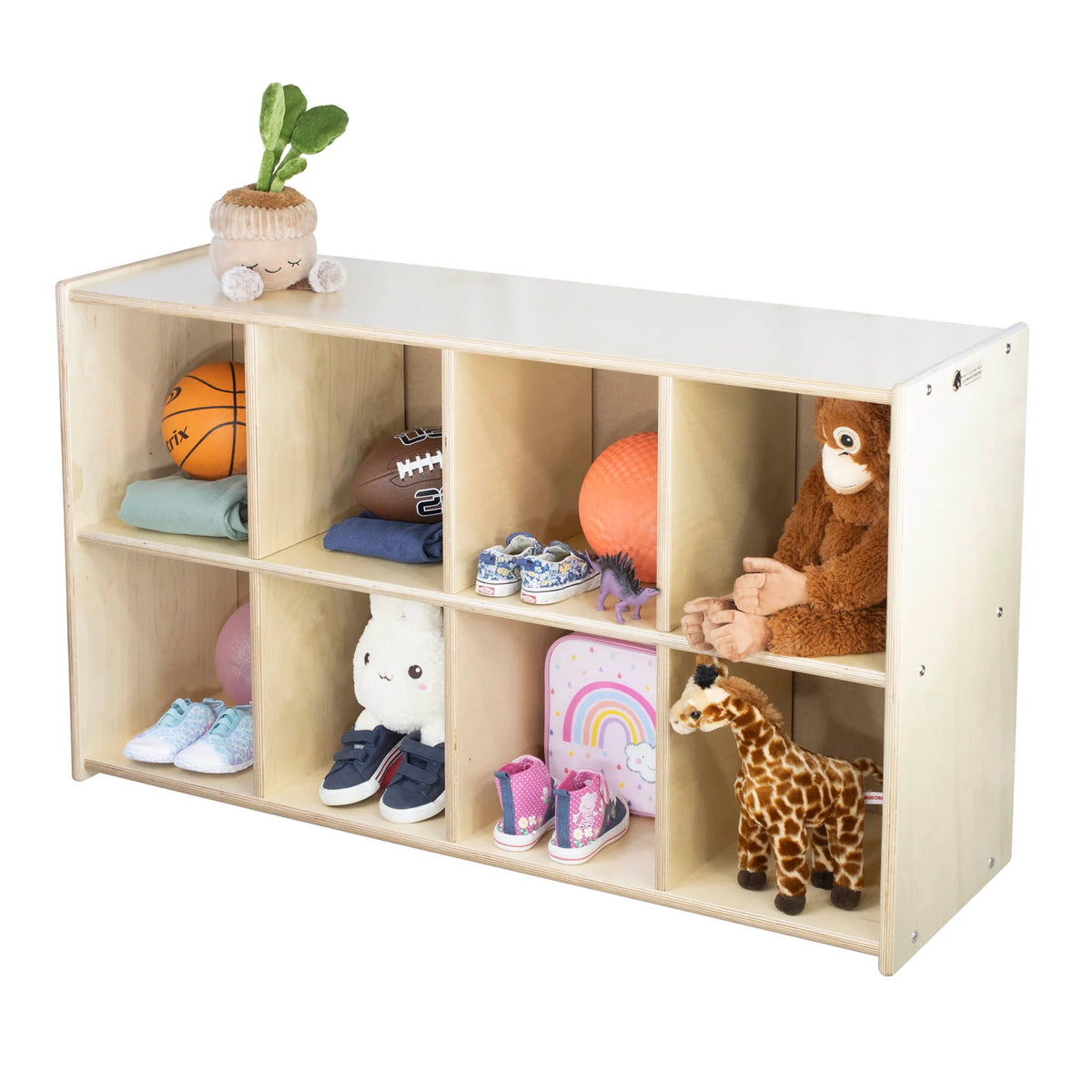 Rangement à bottes de 8 cases