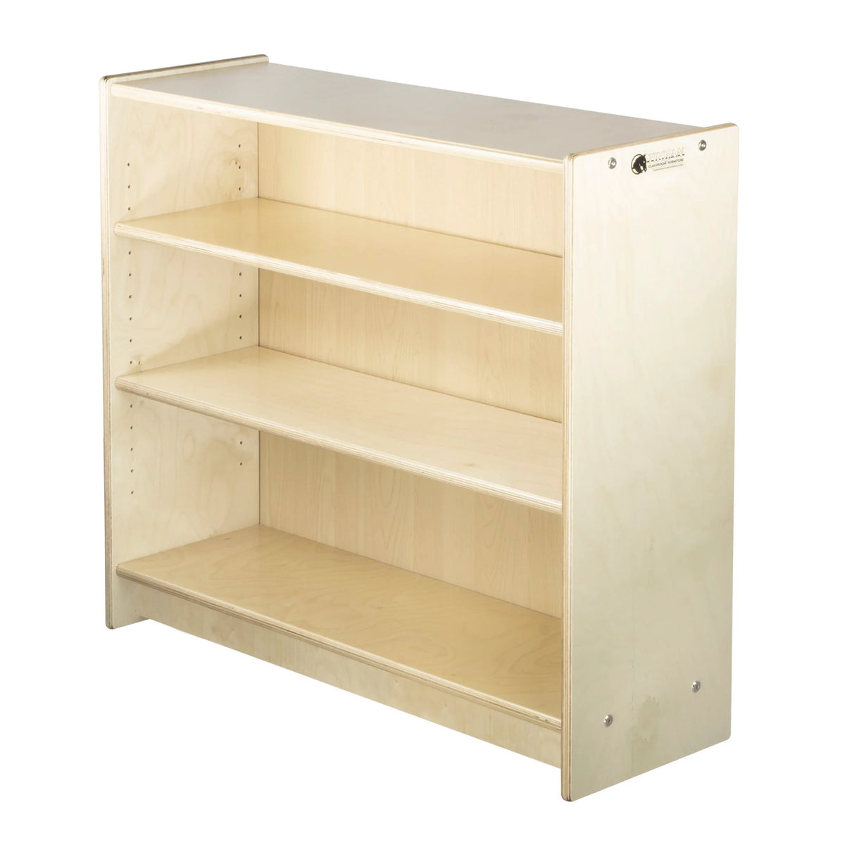 Bibliothèque 30 po à 2 tablettes réglables - Plusieurs hauteurs disponibles