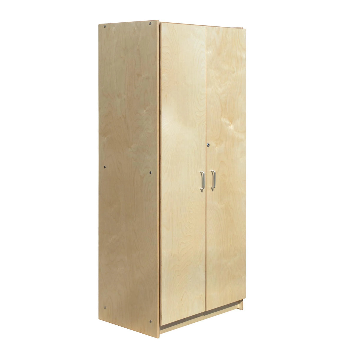 Armoire d'enseignante étroite à tablettes réglables