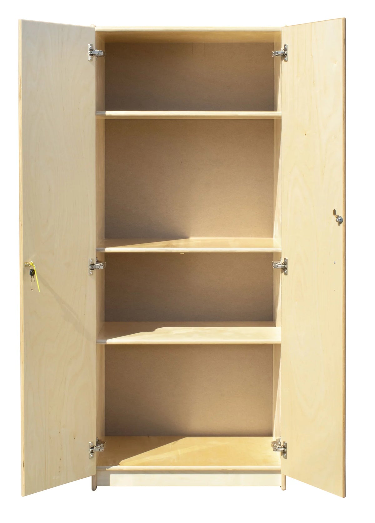 Armoire d'enseignante profonde à tablettes réglables