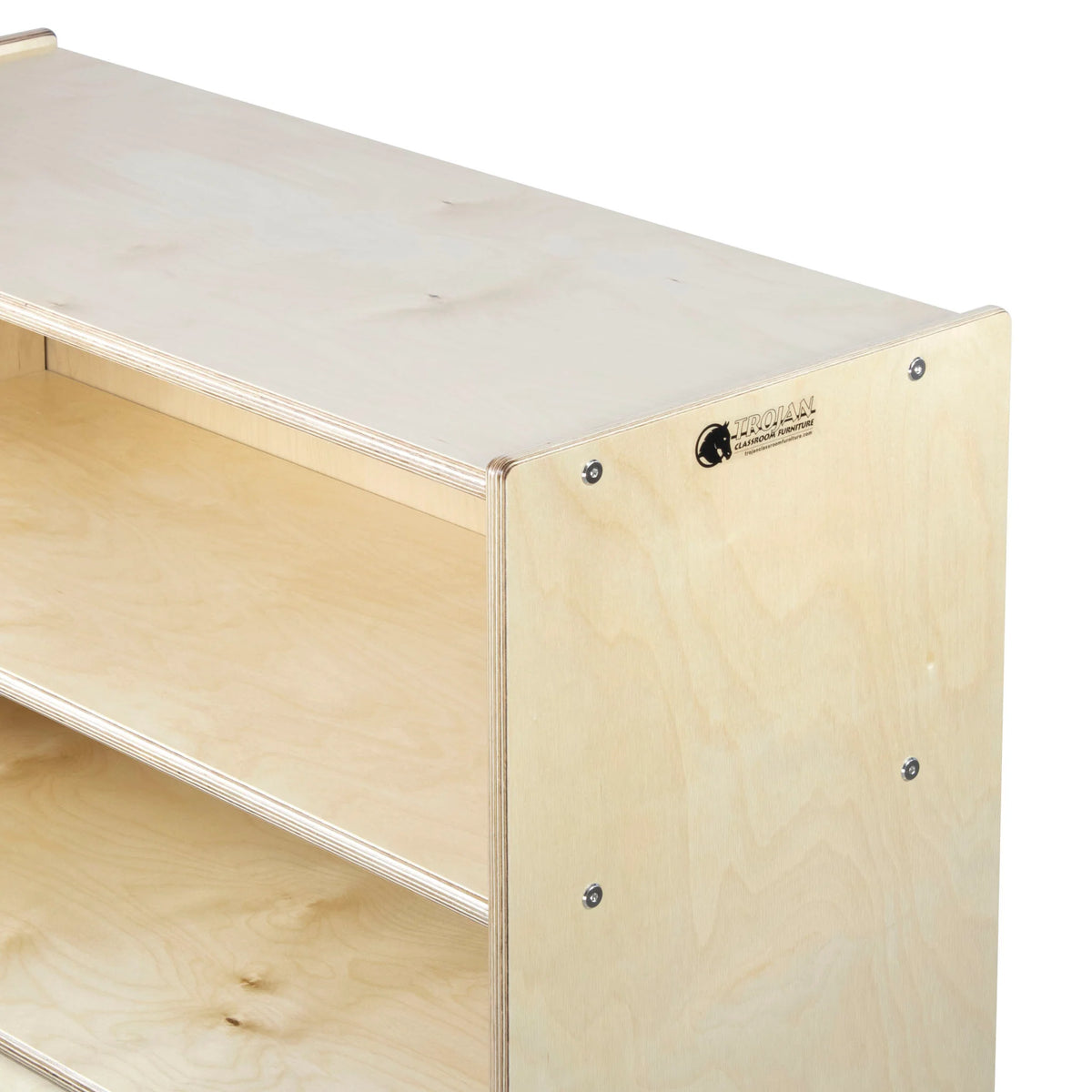 Meuble de rangement profond à 1 tablette fixe