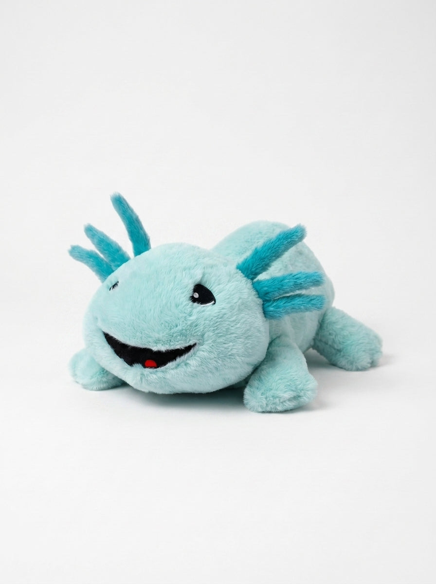 Peluche lestée Axoli l'axolotl 2 kg