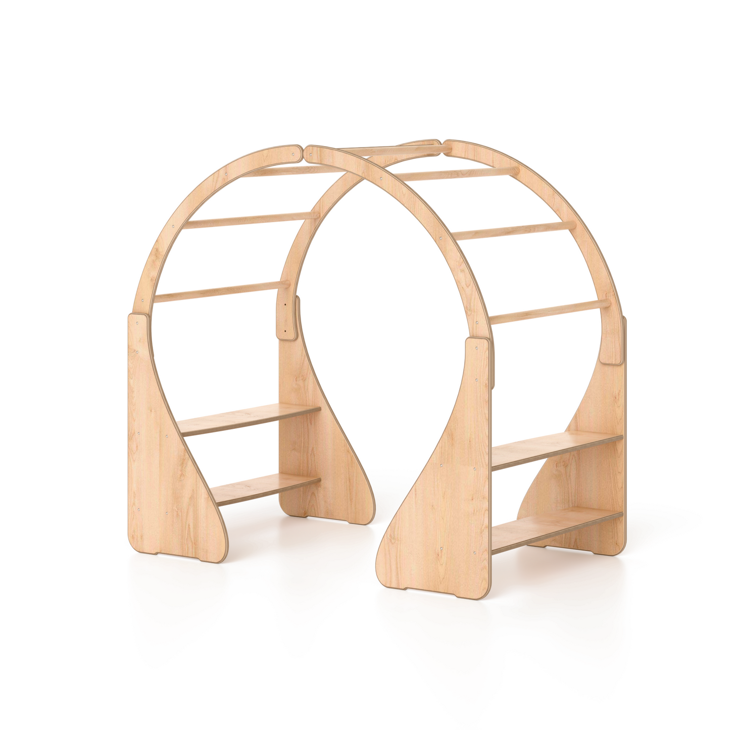 Arche Waldorf en bois – Structure de jeu libre