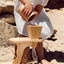 Moulin à eau et à sable en bois