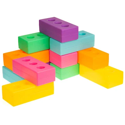 Set of 12 rechargeable light bricks