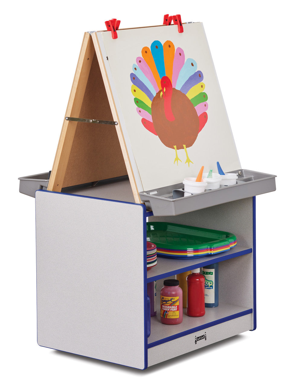 Mobile Art Island for Kids - Versatile Creative Space