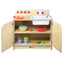 Cuisinière & Évier Combo en bois