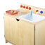 Cuisinière & Évier Combo en bois