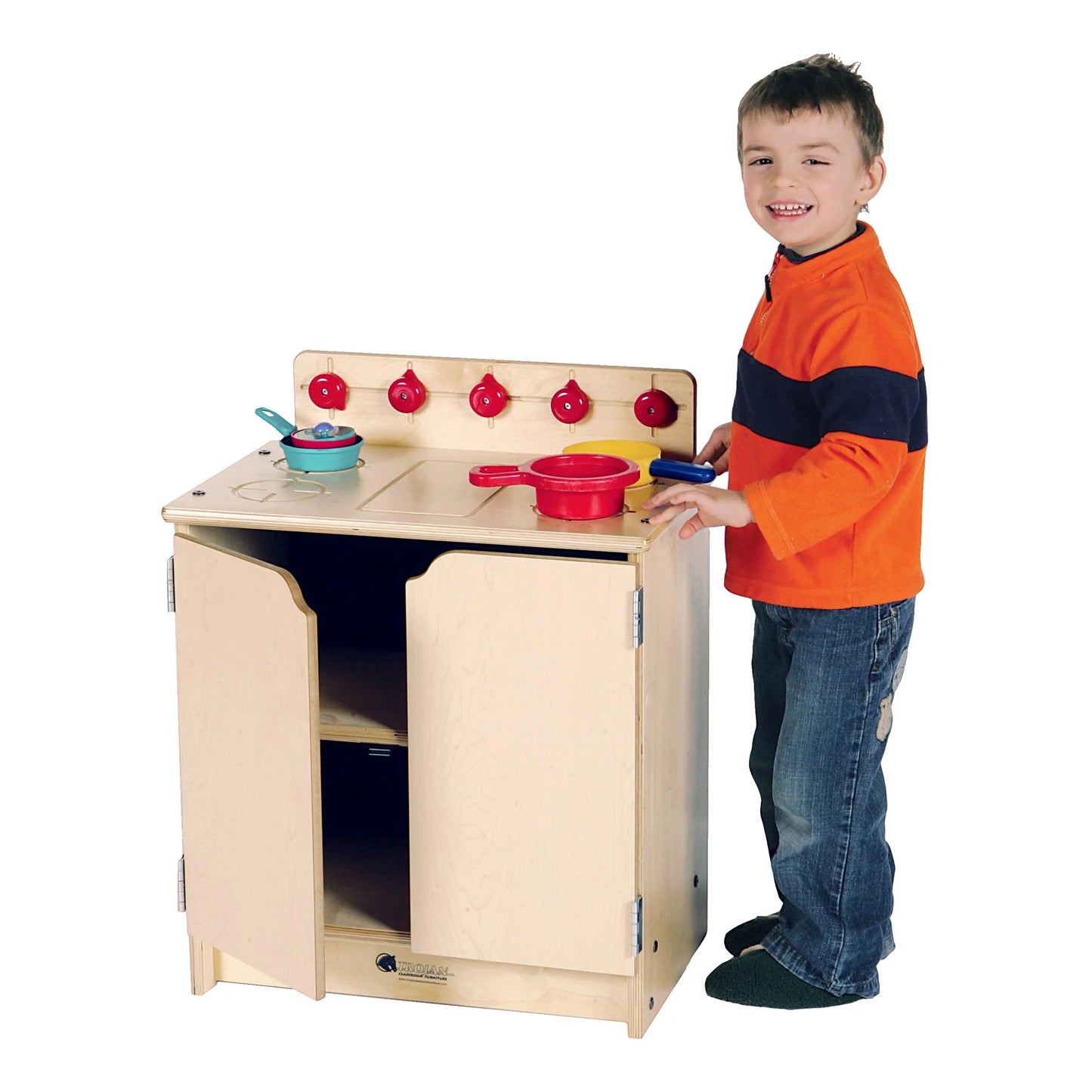 Cuisinette éducative en bois - Poêle