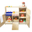 Cuisinette 4 en 1 en bois