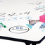 Table carré à hauteur ajustable – Tableau blanc| MityBilt