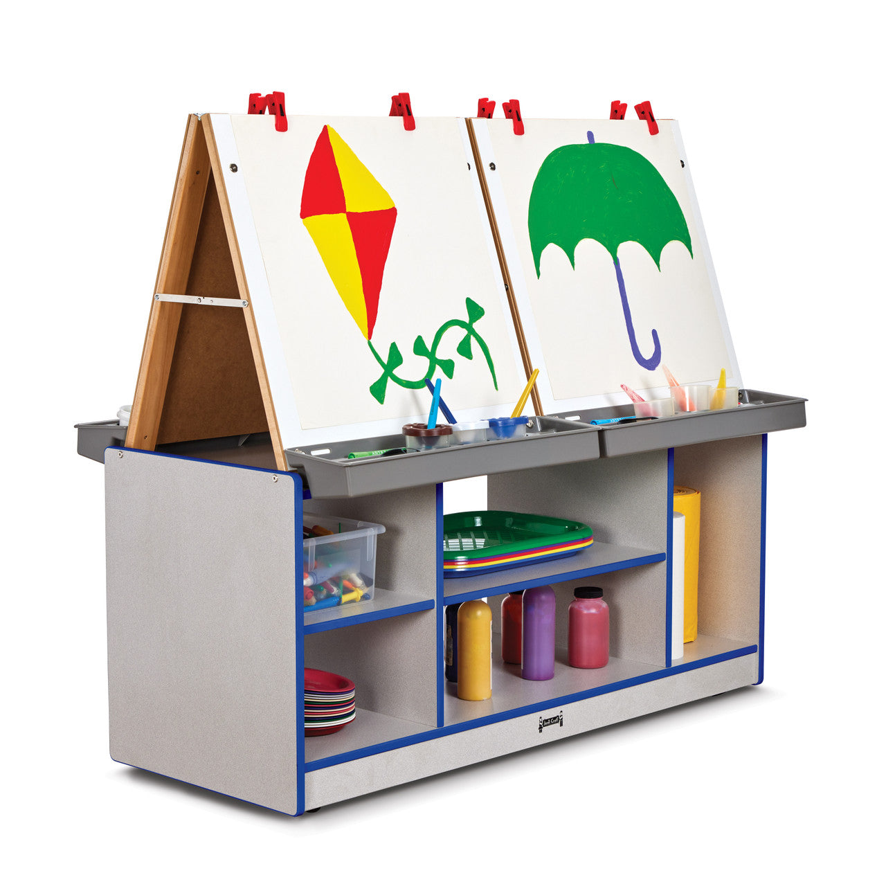 Mobile Art Island for Kids - Versatile Creative Space