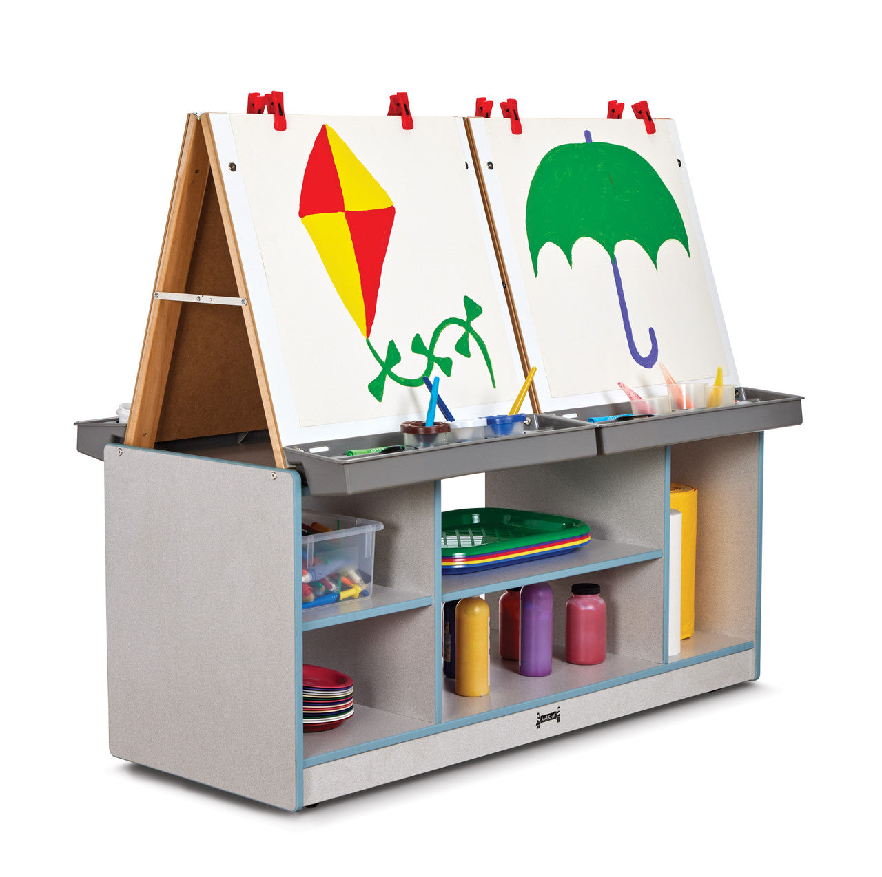 Mobile Art Island for Kids - Versatile Creative Space