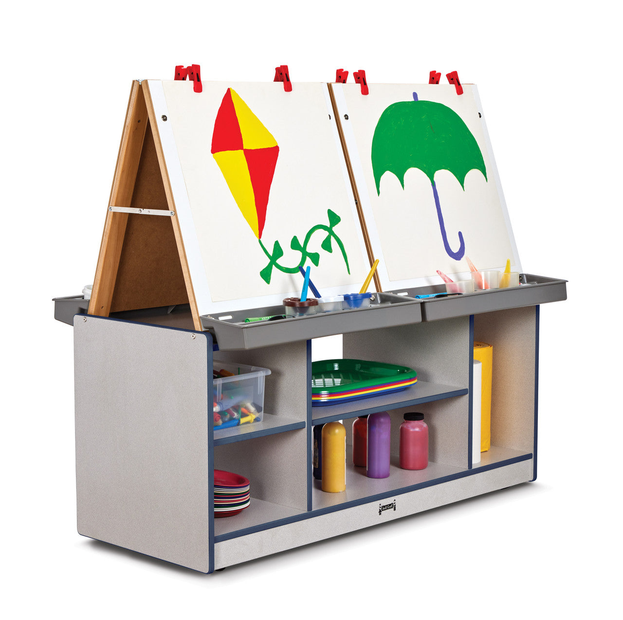 Mobile Art Island for Kids - Versatile Creative Space