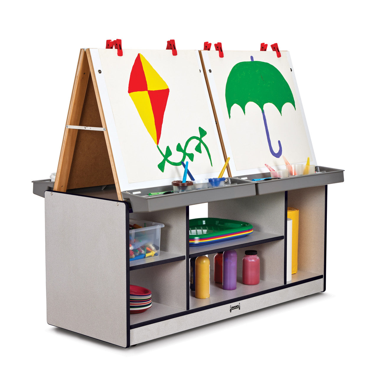 Mobile Art Island for Kids - Versatile Creative Space