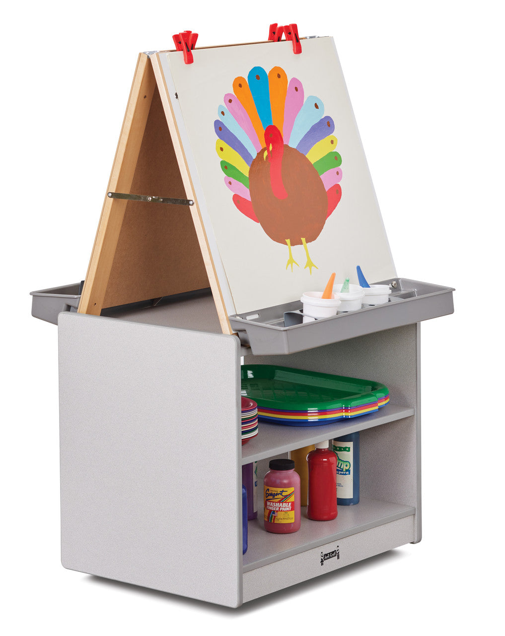 Mobile Art Island for Kids - Versatile Creative Space