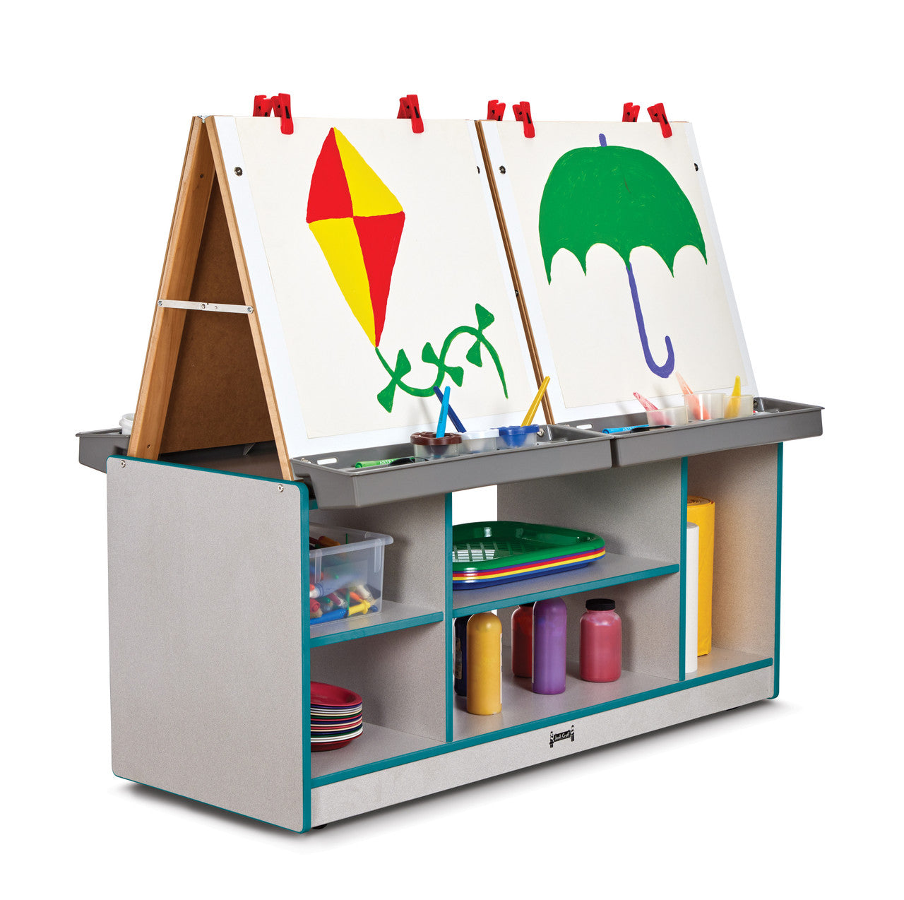 Mobile Art Island for Kids - Versatile Creative Space