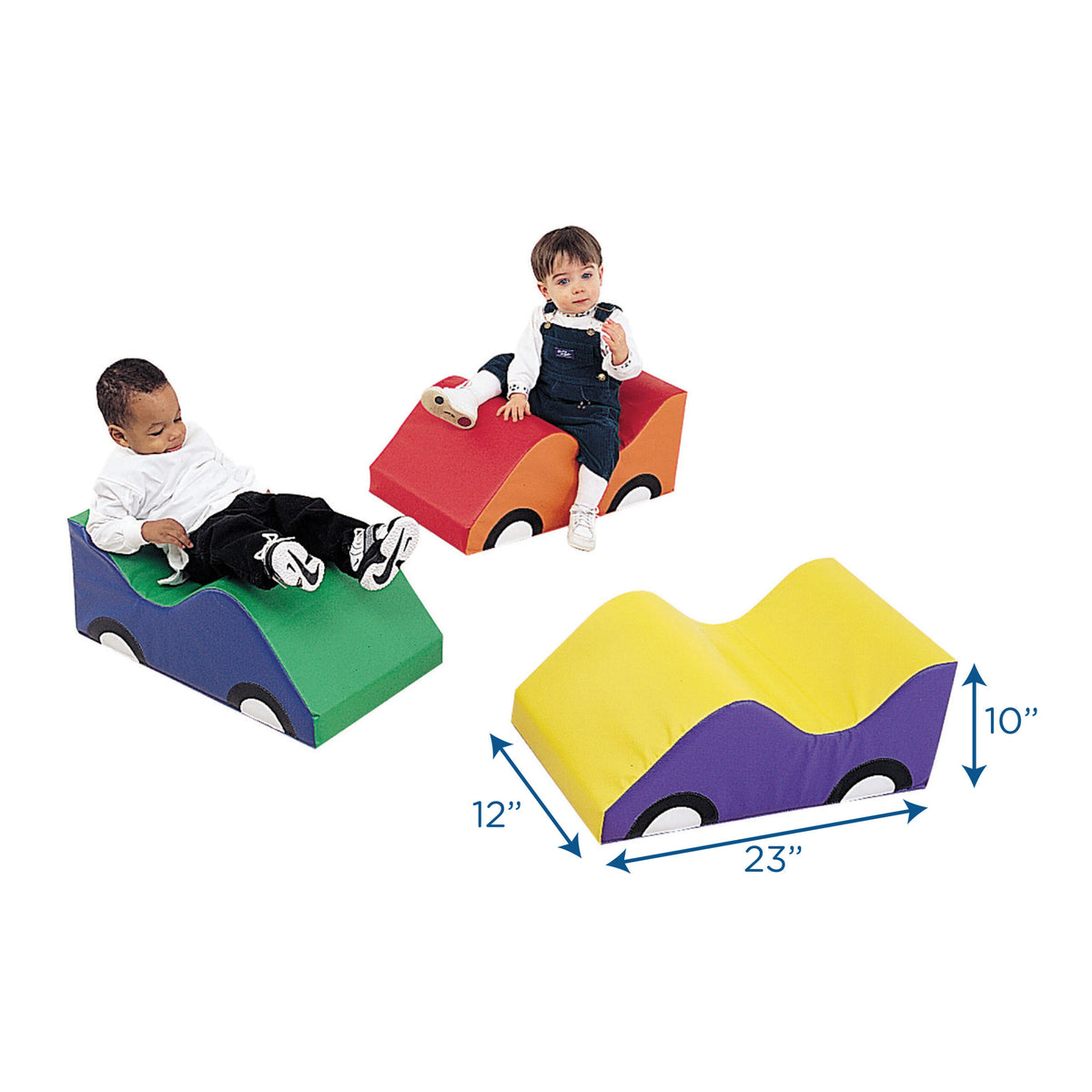 Voitures souples pour bébés et tout-petits Children's Factory