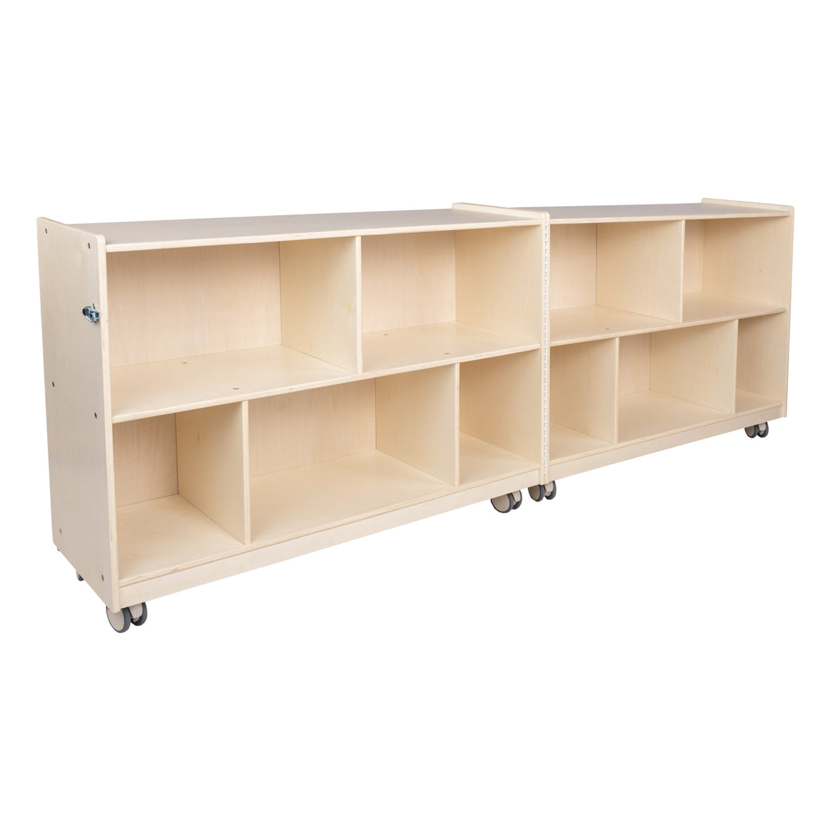 Rangement mobile pliable 2 tablettes 30 po Angeles Children's Factory
