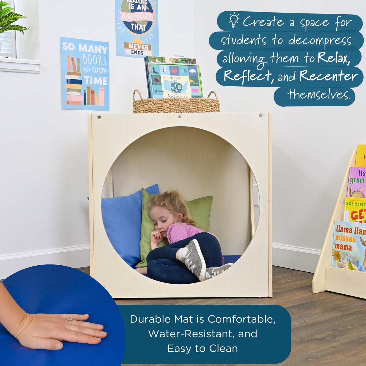Cube de lecture tranquillité Children's Factory