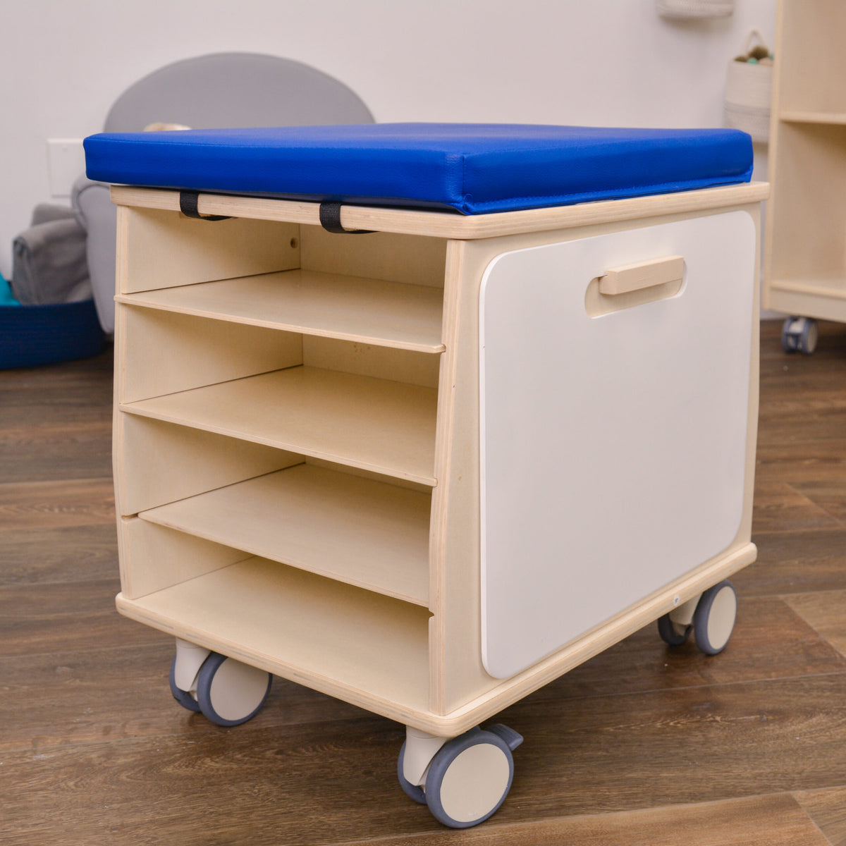 Tabouret mobile avec rangement Children's Factory