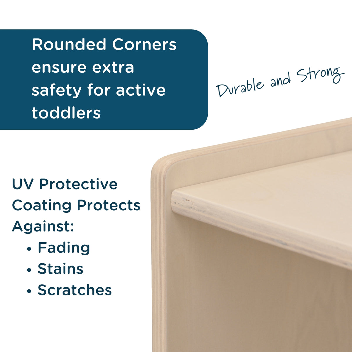 Tabouret mobile avec rangement Children's Factory