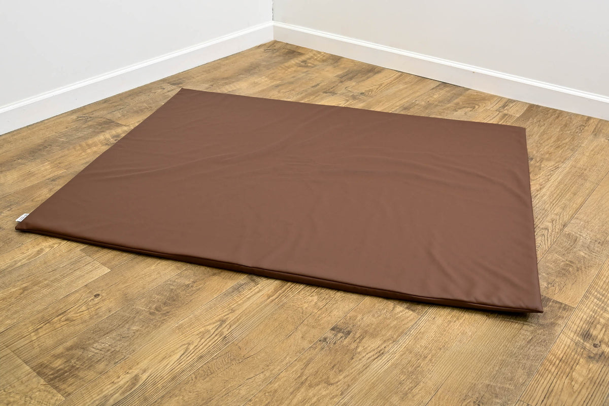 Tapis de sol réversible en mousse et similicuir, 4 x 5 pi, 1 po d'épaisseur