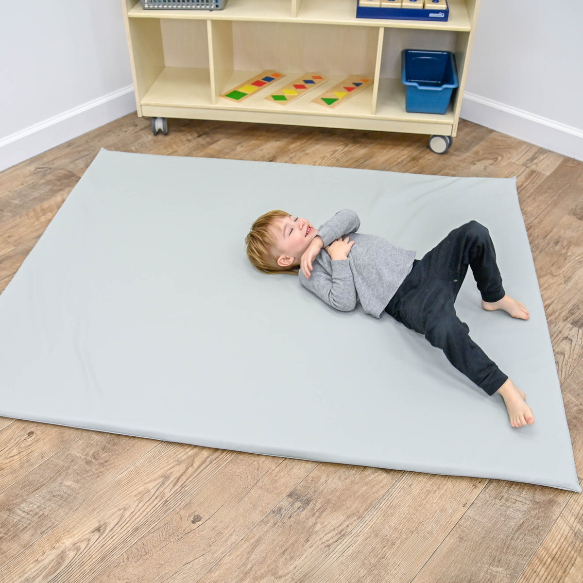 Tapis de sol réversible en mousse et similicuir, 4 x 5 pi, 1 po d'épaisseur