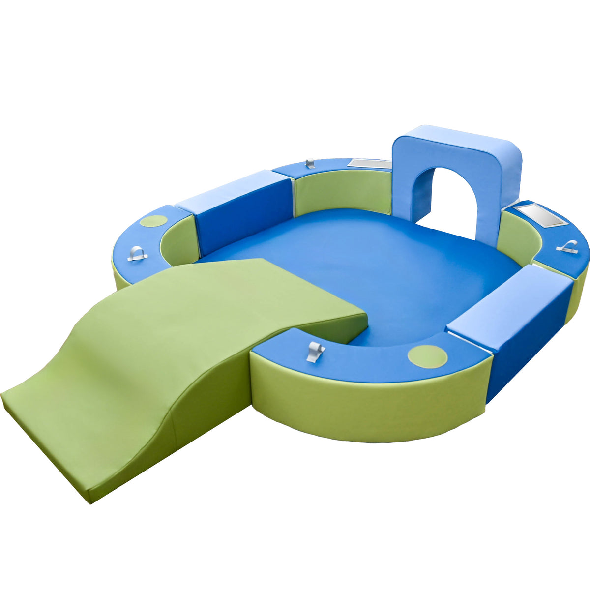Anneau de jeu avec tunnel et glissade Children's Factory