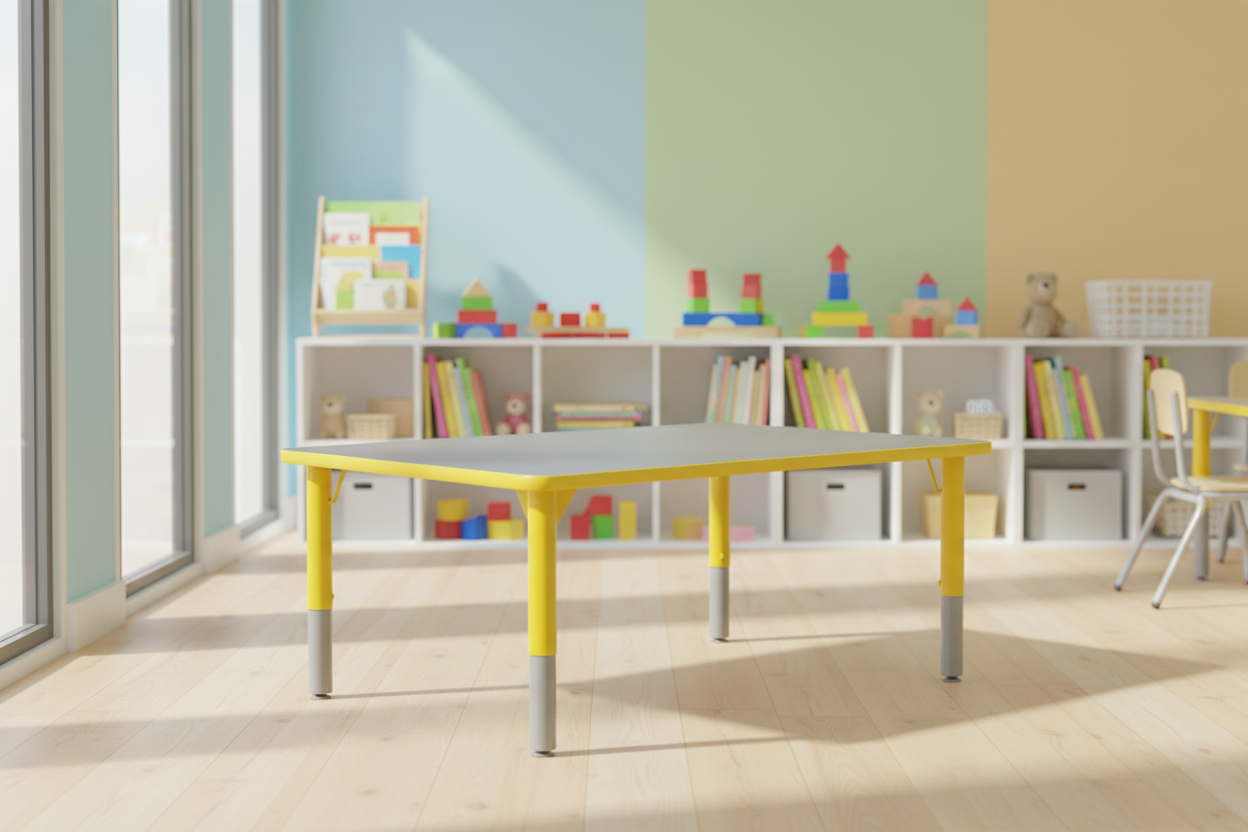 Table Jumbo Rectangle 24" – Robuste et ajustable