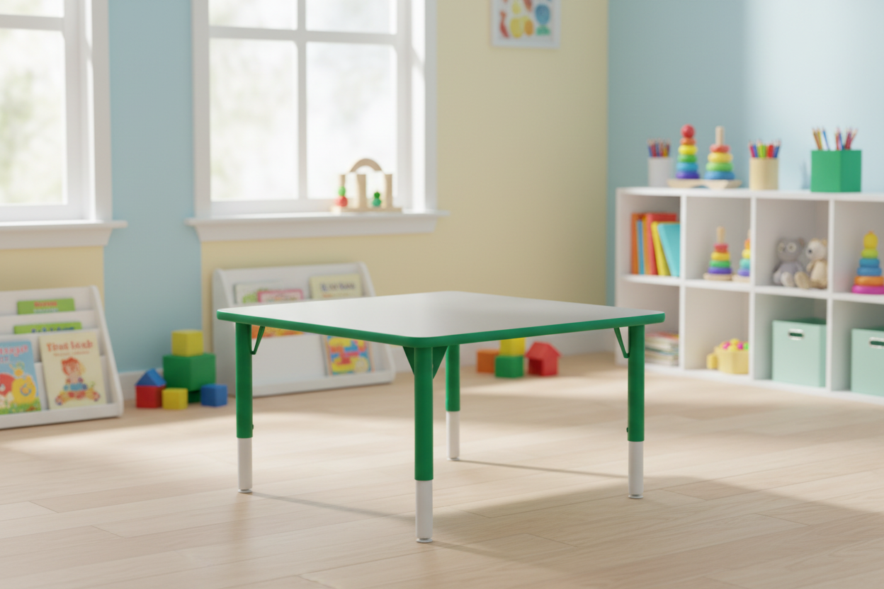 Table Jumbo Carrée pour pouponnière