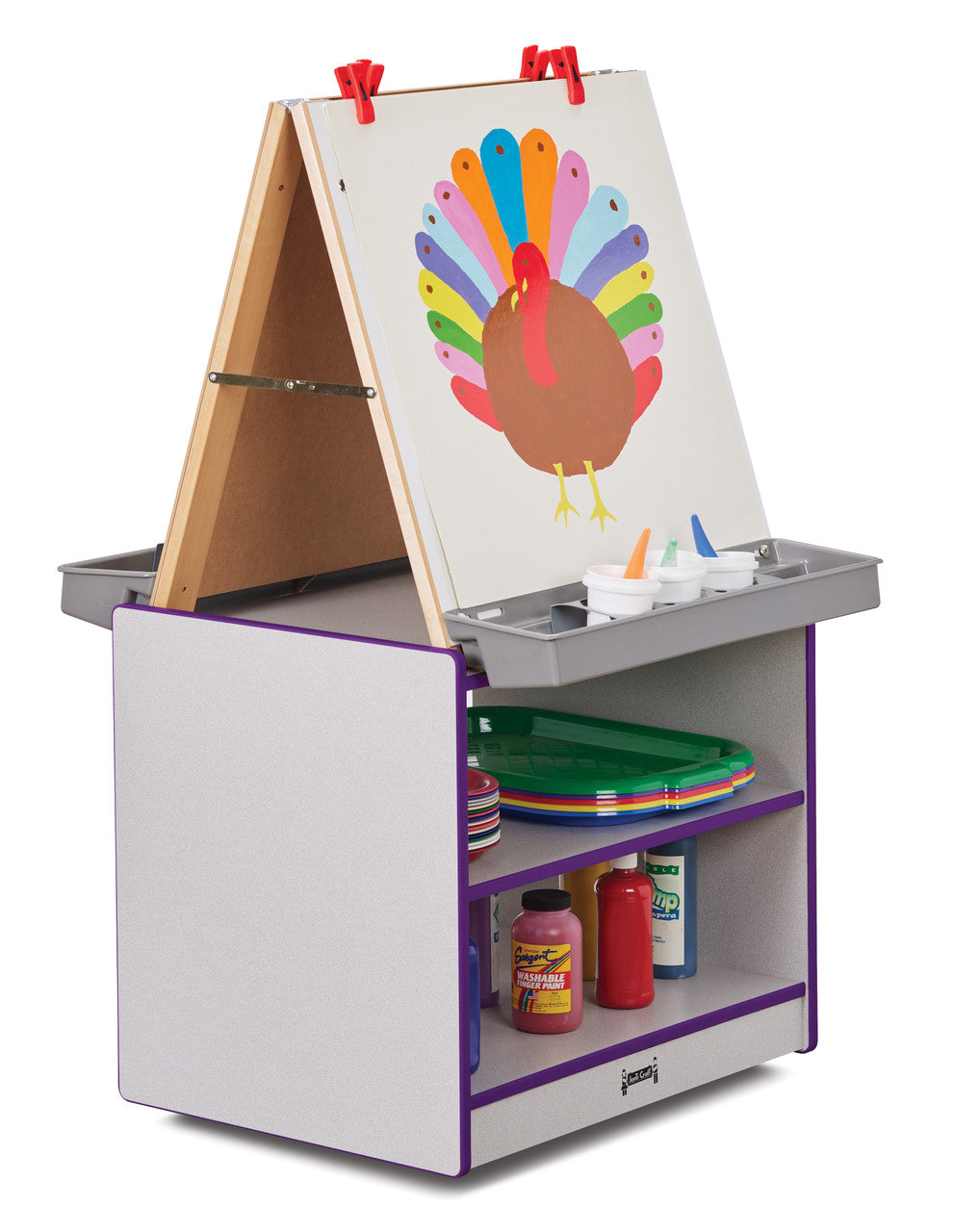 Mobile Art Island for Kids - Versatile Creative Space
