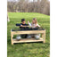 Three Compartment Outdoor Sensory Table for Daycare