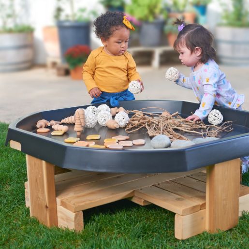 Wooden Stand for Tuff Tray - Dolls