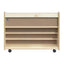 Présentoir à livres - 4 tablettes en bois