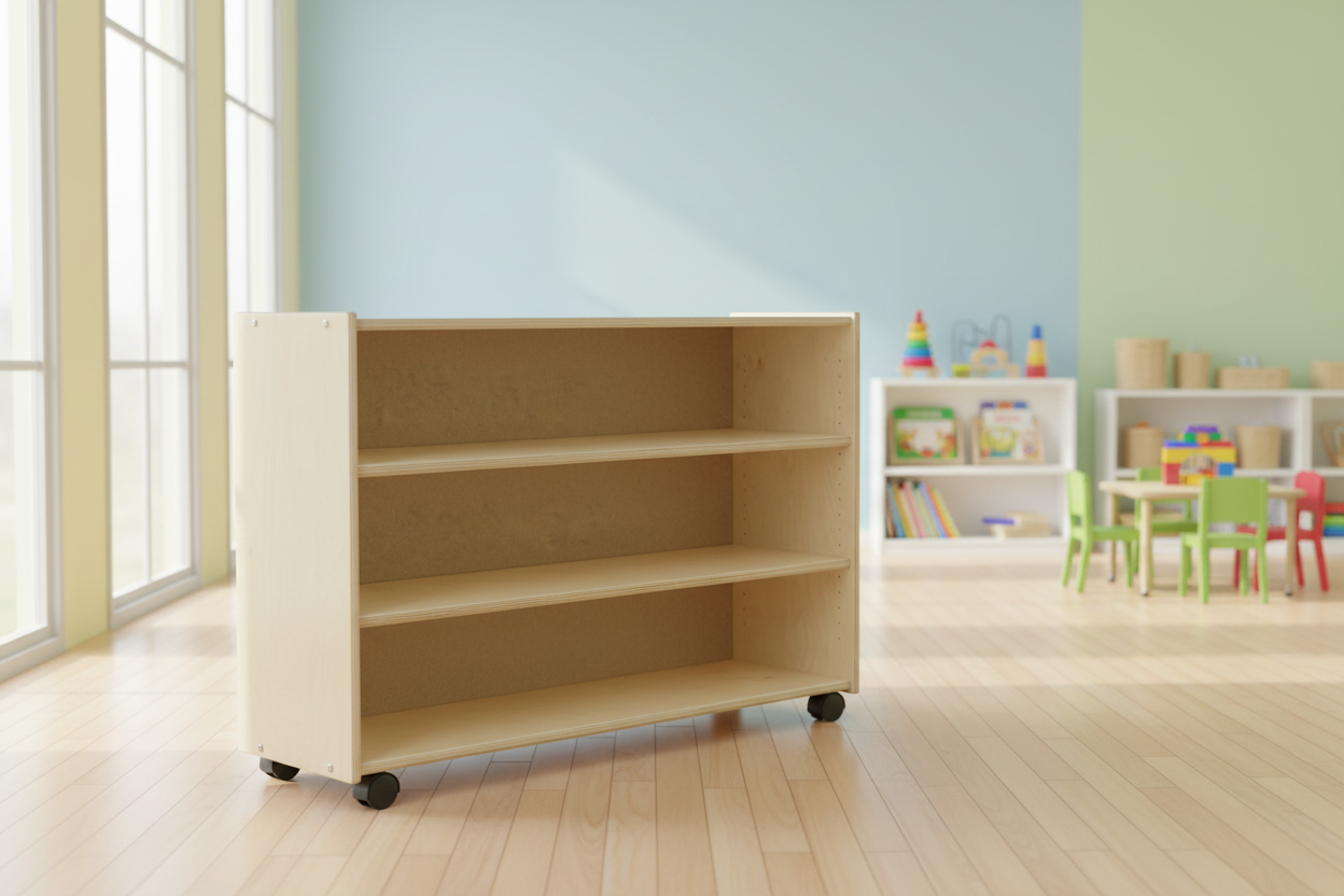 Rangement à 2 tablettes réglables