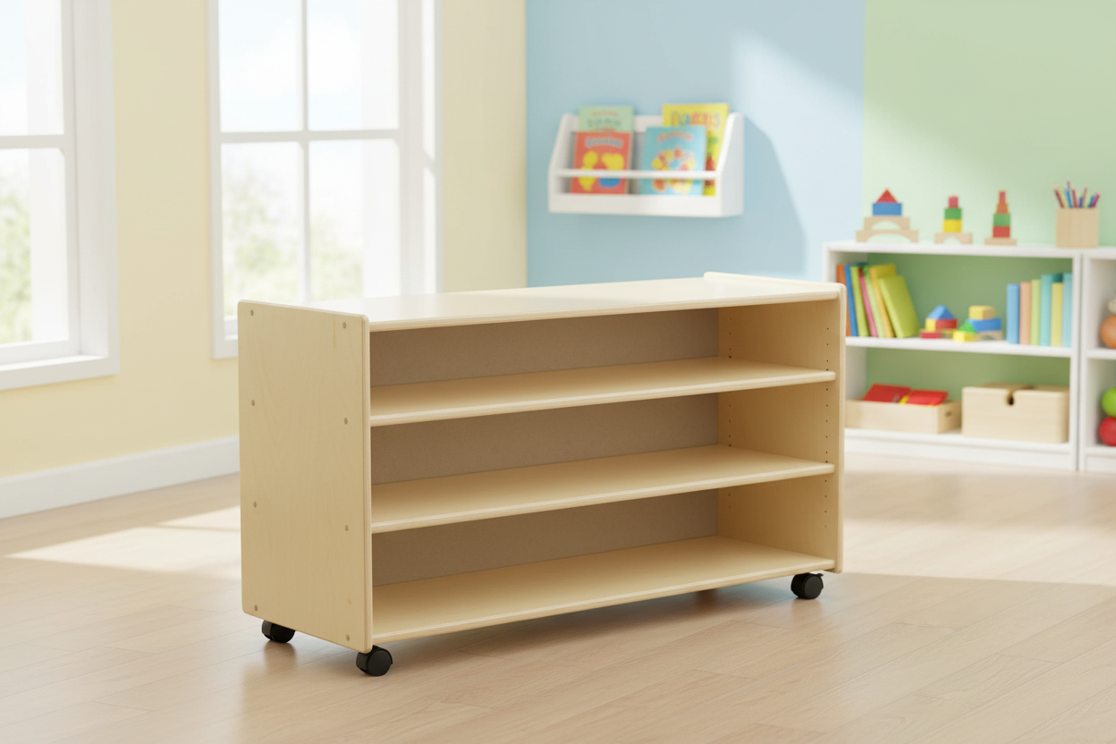 Meuble de rangement - 2 tablettes réglables