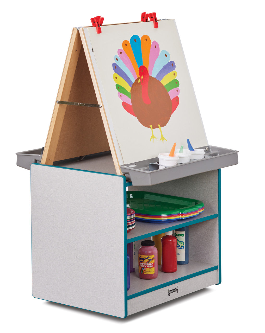 Mobile Art Island for Kids - Versatile Creative Space
