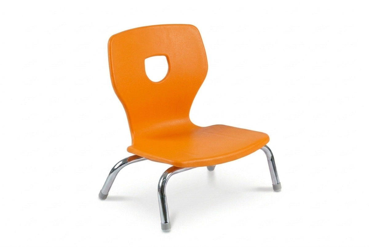 Chaise au sol Silhoflex pour éducatrice – Tangerine