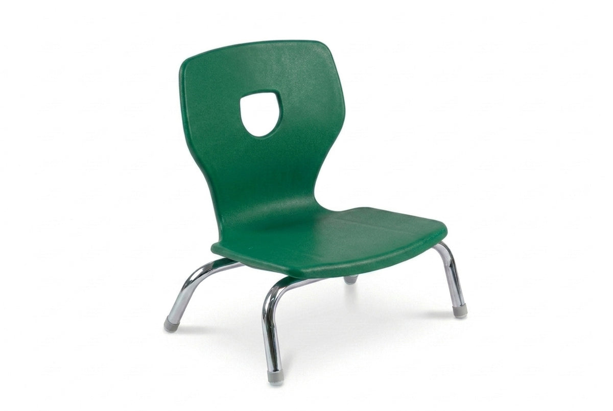 Chaise au sol Silhoflex pour éducatrice – Vert élite