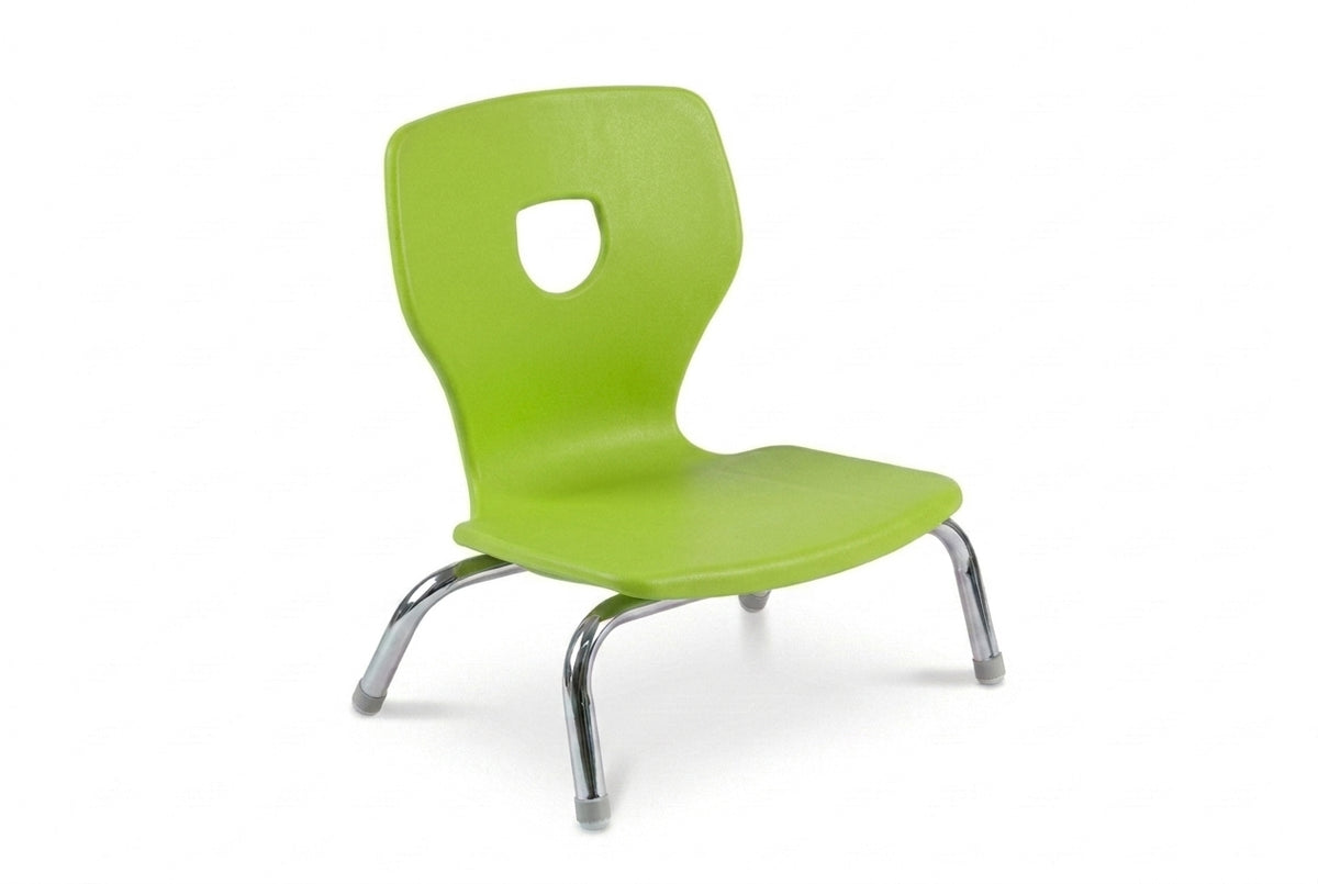 Chaise au sol Silhoflex pour éducatrice – Vert lime
