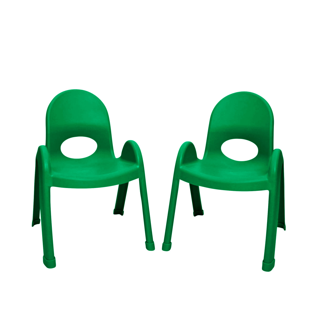 Chaise empilable assise 11 po Value Stack Children's Factory