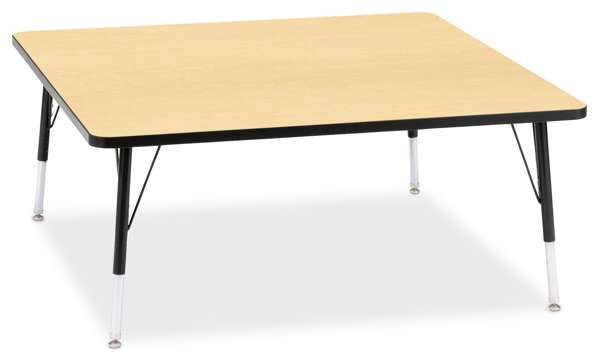 Square school table - Economic model